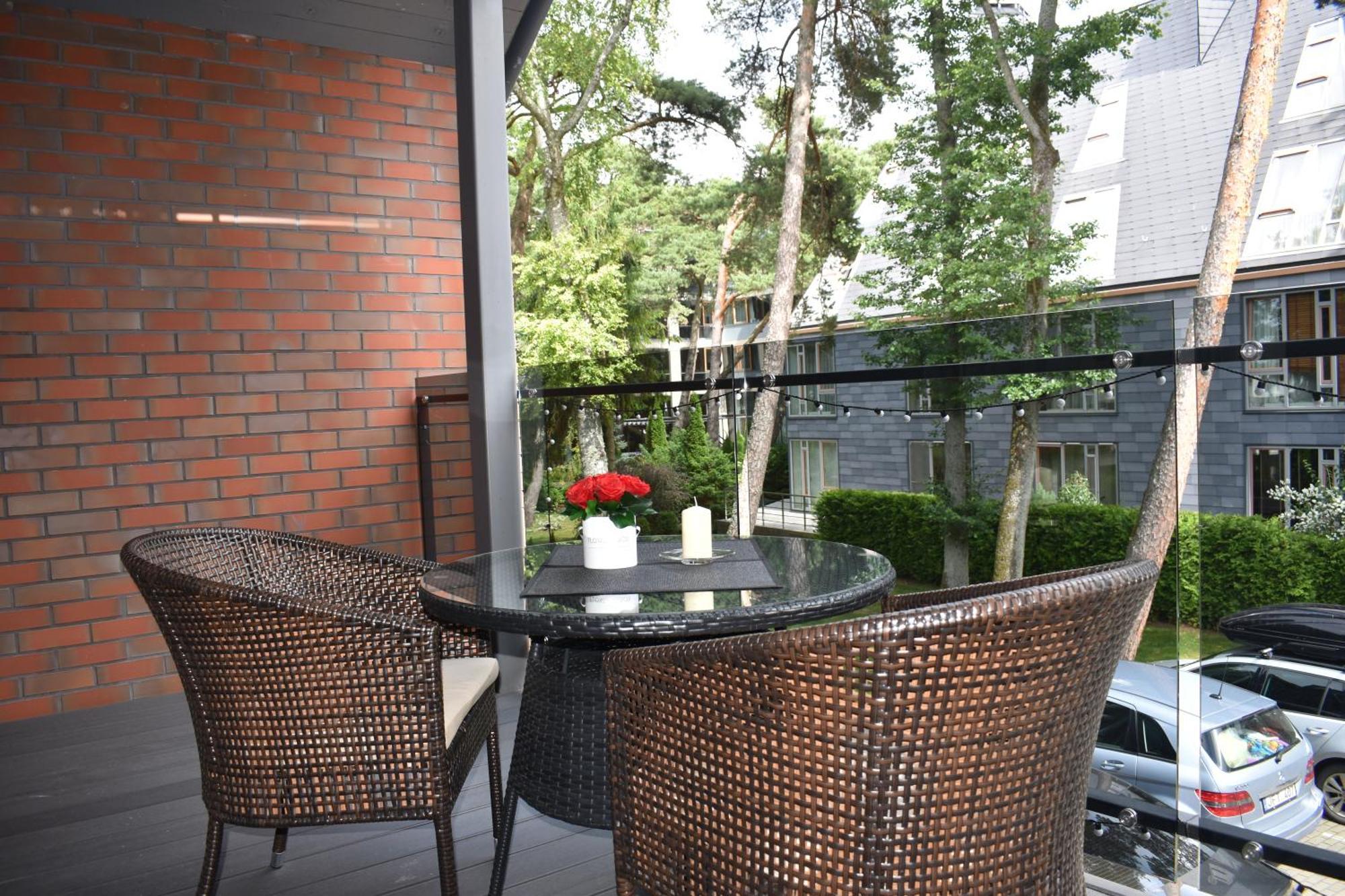 Aparthotel Saules Krantas Palanga Esterno foto
